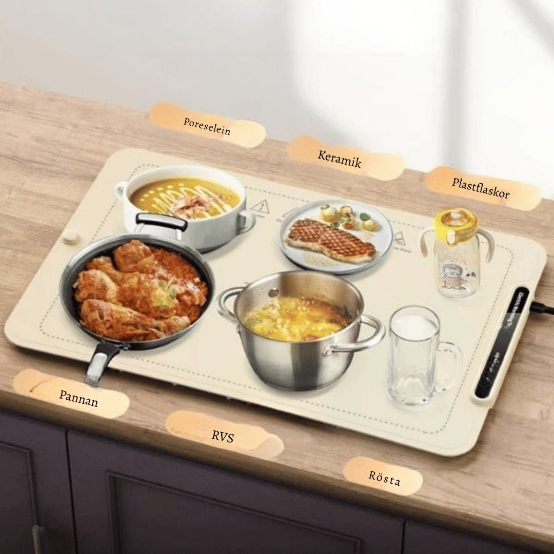 VarmTallrik – Håll maten varm, hela måltiden
