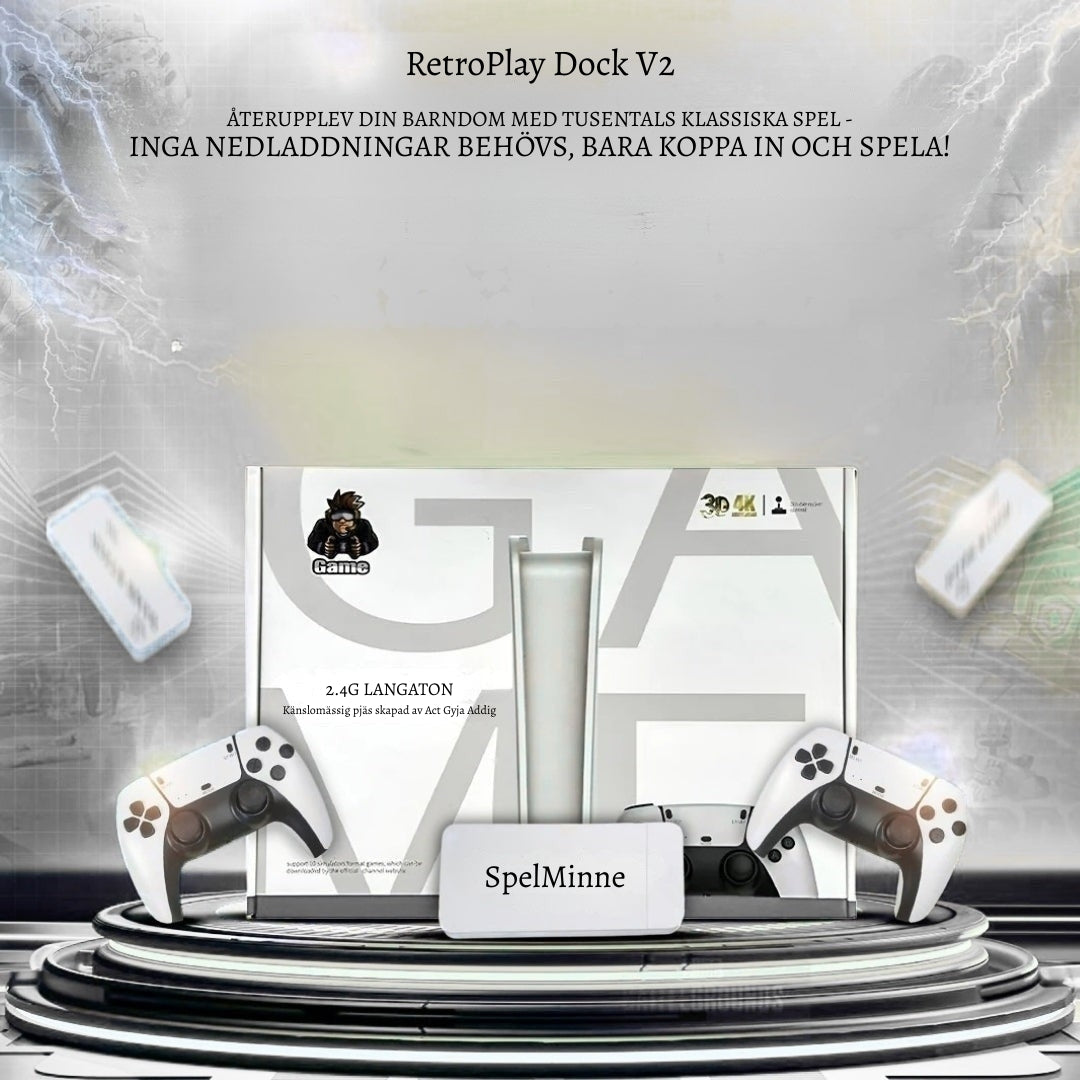 SpelMinne – Klassisk spelglädje direkt i vardagsrummet